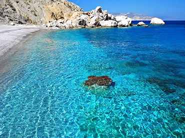 Katergo beach at Folegandros